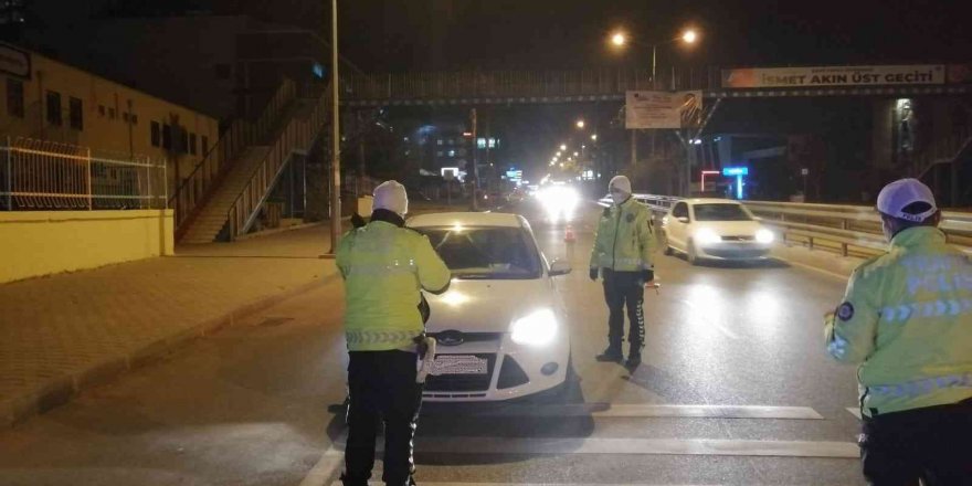 Mersin’de yılbaşı gecesi trafik uygulamaları arttırıldı