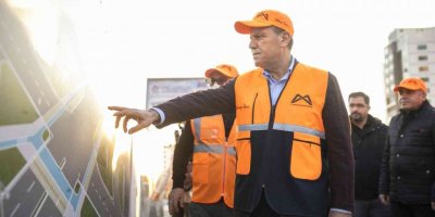 Göçmen Katlı Kavşak çalışmaları başladı