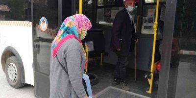 İbradı’da ücretsiz ulaşım