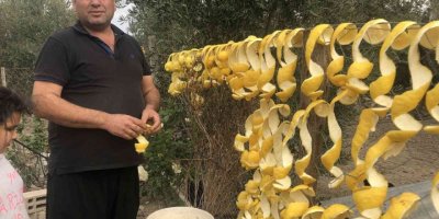 Limonun kabuğu kendinden değerli