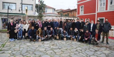 Başkan Tollu, İstanbul’da Erdemlili üniversite öğrencileriyle buluştu