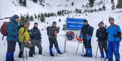Yazıcıoğlu anısına Muhsin Dağı’na zirve tırmanışı