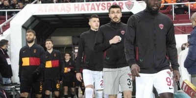 Spor Toto Süper Lig: Hatayspor: 0 - Galatasaray: 0 (Maç devam ediyor)