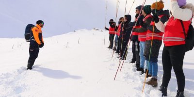 Emniyet Ekiplerine Arama Kurtarma Eğitimi Drone İle Görüntülendi