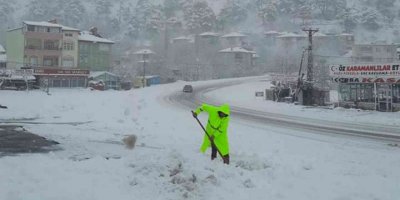 Sertavul Geçidi’nde zincirsiz araç geçişine izin verilmiyor