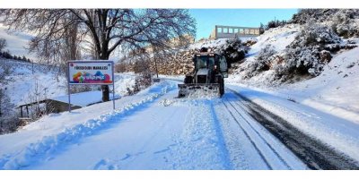 Mersin’de ekipler kar nöbetinde