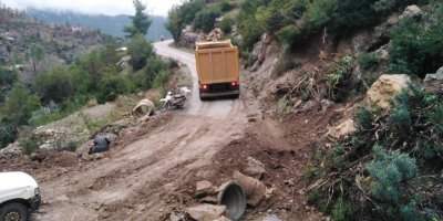 Alanya’da 30 metrelik imar yolunda çalışmalar hızlandı