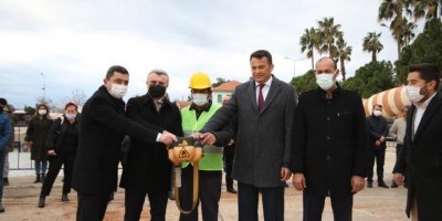 Kaş’ın Kahramanları Anıtı’nın Temeli Atıldı