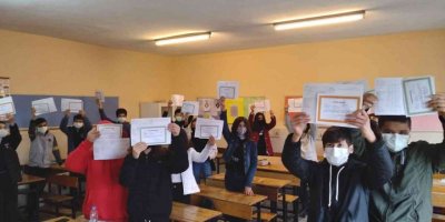 Bozyazı’da karne heyecanı