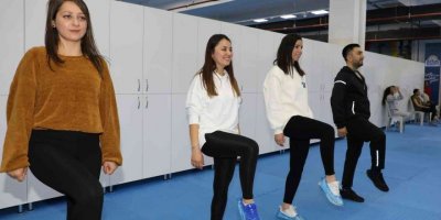 Büyükşehir halk dansları gösteri ekibi çalışmaya başladı