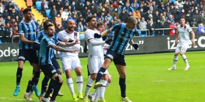 Spor Toto Süper Lig: Adana Demirspor: 1 - Fatih Karagümrük: 0 (İlk yarı)