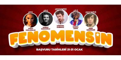 Fenomensin için başvurular başladı