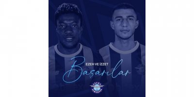 Adana Demirspor’da 2 futbolcu kiralık gönderildi