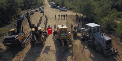 Mersin, iş makineleri çalışma performansında yine birinci oldu