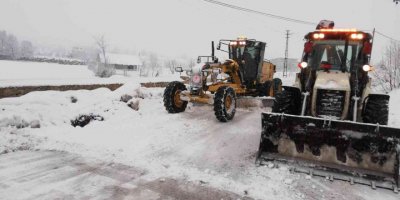 Mut’ta karla mücadele