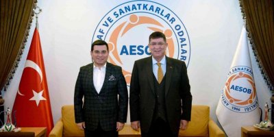 Başkan Tütüncü, Adlıhan Dere ile bir araya geldi