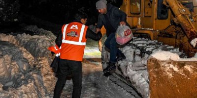 Kardan dolayı 4 gündür maden ocağında mahsur kalan madenci kurtarıldı