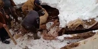 Kahramanmaraş’ta çığ düştü, keçiler telef oldu