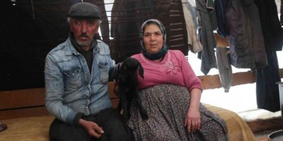 Toroslar’da karda mahsur kalan Yörük ailenin yolu açıldı