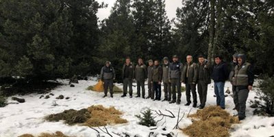 Burdur’da yaban hayatı unutulmuyor