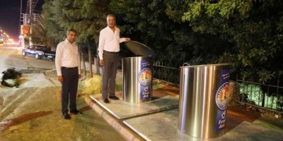 Mezitli’de çöp konteynerleri yer altına alınıyor