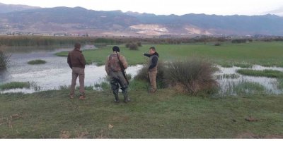 Hatay’da son 1 ayda kaçak avlanan 34 kişiye 55 bin TL ceza