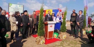 Türkiye-Ukrayna Dostluk Ormanı’na ilk fidanlar dikildi