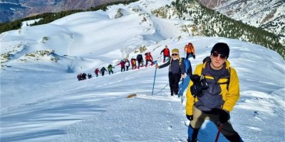 Uludaz Dağı’na zirve tırmanışı