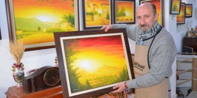 Ressam Salih Yön, 37. kişisel resim sergisi açacak