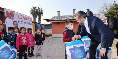 Öğrencilere "kış Güneşi" Hediyesi