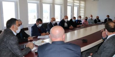 Eğirdir’de Afet Değerlendirme Toplantısı