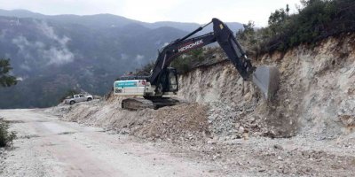Alanya’da Kızılcaşehir ile Obaalacami mahallesi arasında yeni bağlantı yolu