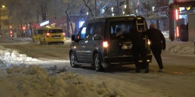 Isparta’da kar yağışı etkili oldu