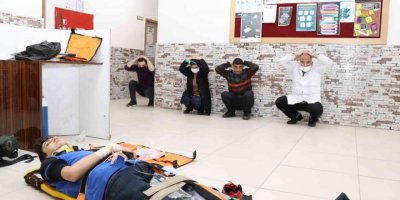 Kahramanmaraş’ta 6.4’lük deprem tatbikatı