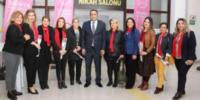 Başkan Yılmaz: "her Zaman Kadınların Yanındayız"