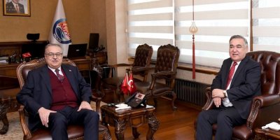 Özbekistan’ın Ankara Büyükelçisi Agzamhodjaev Vali Su’yu Ziyaret Etti