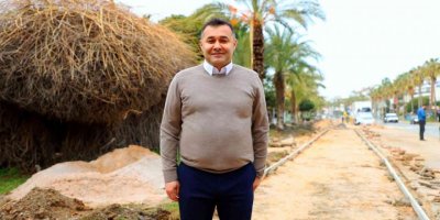 Alanya’da sahil bandı düzenleme projesinde sona yaklaşıldı