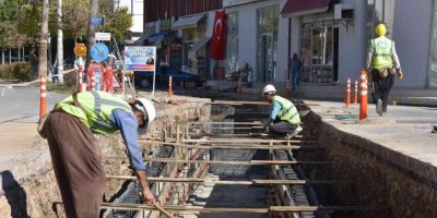 Bozyazı’da yağmursuyu alt yapı çalışmalarına başlandı