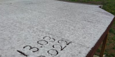 Hatay Erzin’e Kar Yağdı