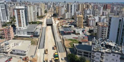 Başkan Seçer, Göçmen’deki katlı kavşak çalışmalarını inceledi