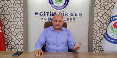 Eğitim Bir Sen Antalya Şube Başkanı Miran’dan ‘Sürdürülebilir atama sistemi çağrısı’