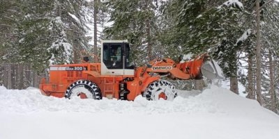 Osmaniye’nin yüksek kesimlerinde karla mücadele sürüyor