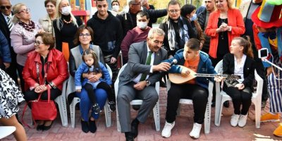 Başkan Çetin Özel Çocuklarla Buluştu