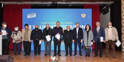 Başkan Kocaispir 28 Yıllık Sorunu Çözdü, Tapular Törenle Dağıtıldı