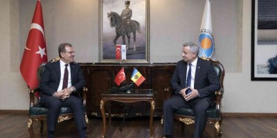 Moldova’nın Ankara Büyükelçisi Croitor, Başkan Seçer’i Ziyaret Etti