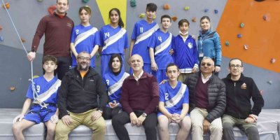 OSB Koleji Tırmanma Takımı’ndan Antalya birinciliği