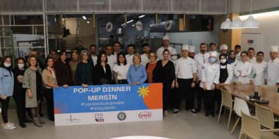 Mersin’de ’pop-up Dinner’ Etkinliği