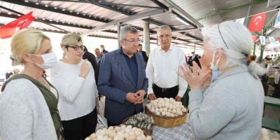 Mezitlili Üretici Kadınlar Siyasileri Ağırladı