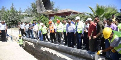 Adana’da 383 Bin Metre Asbestli Boru Değiştirildi