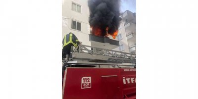 Mersin’de Ev Yangını